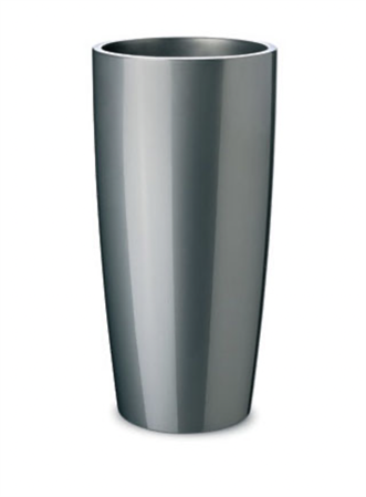 Vaso slanciato lucido con cestello