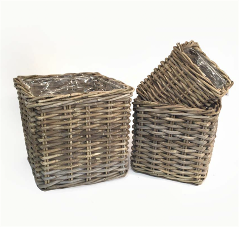 Cubo rattan piccolo