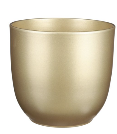 Vaso liscio oro d.28